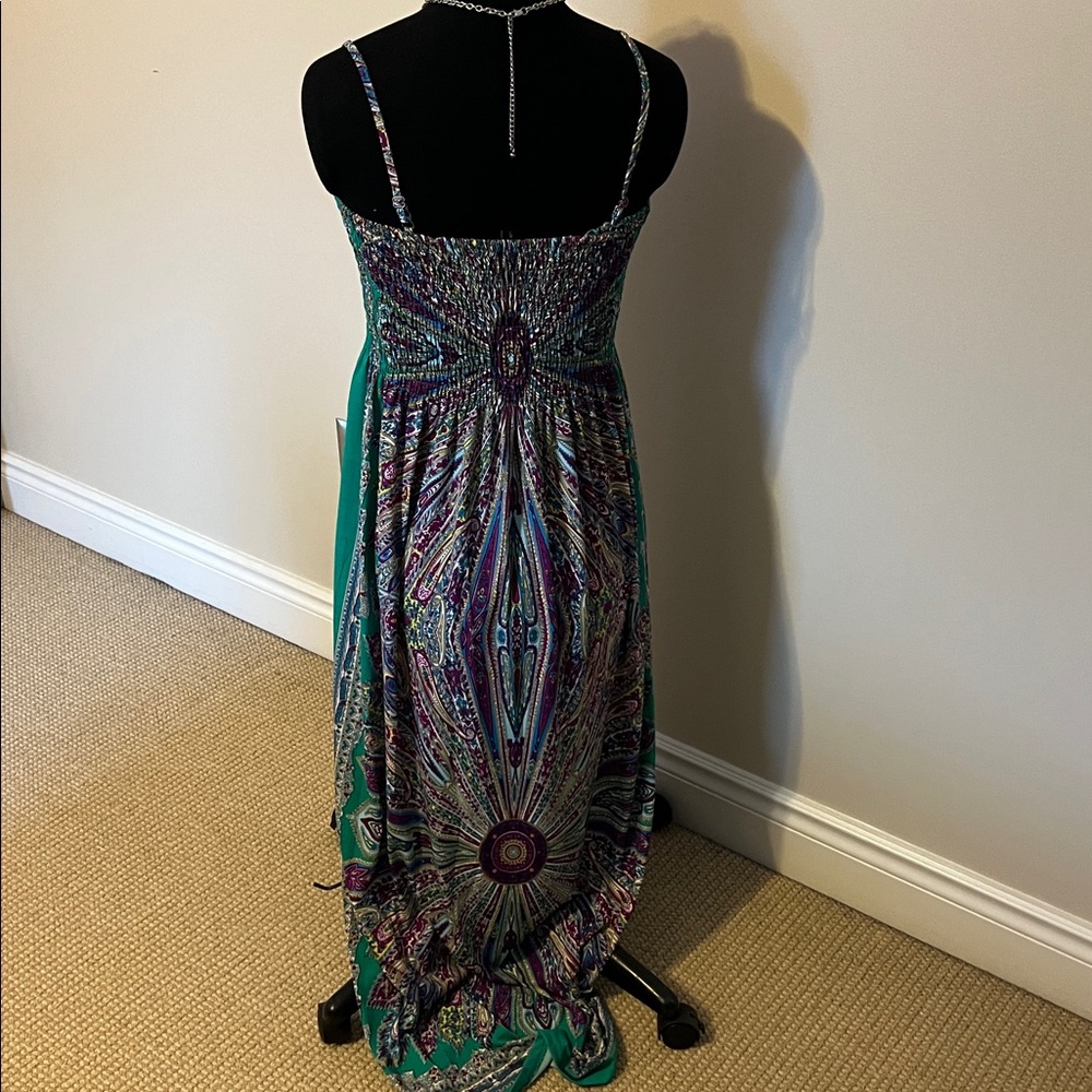 INDIA BOUTIQUE Sun Dress Swim Coverup Maxi Dress - Picture 3 of 9